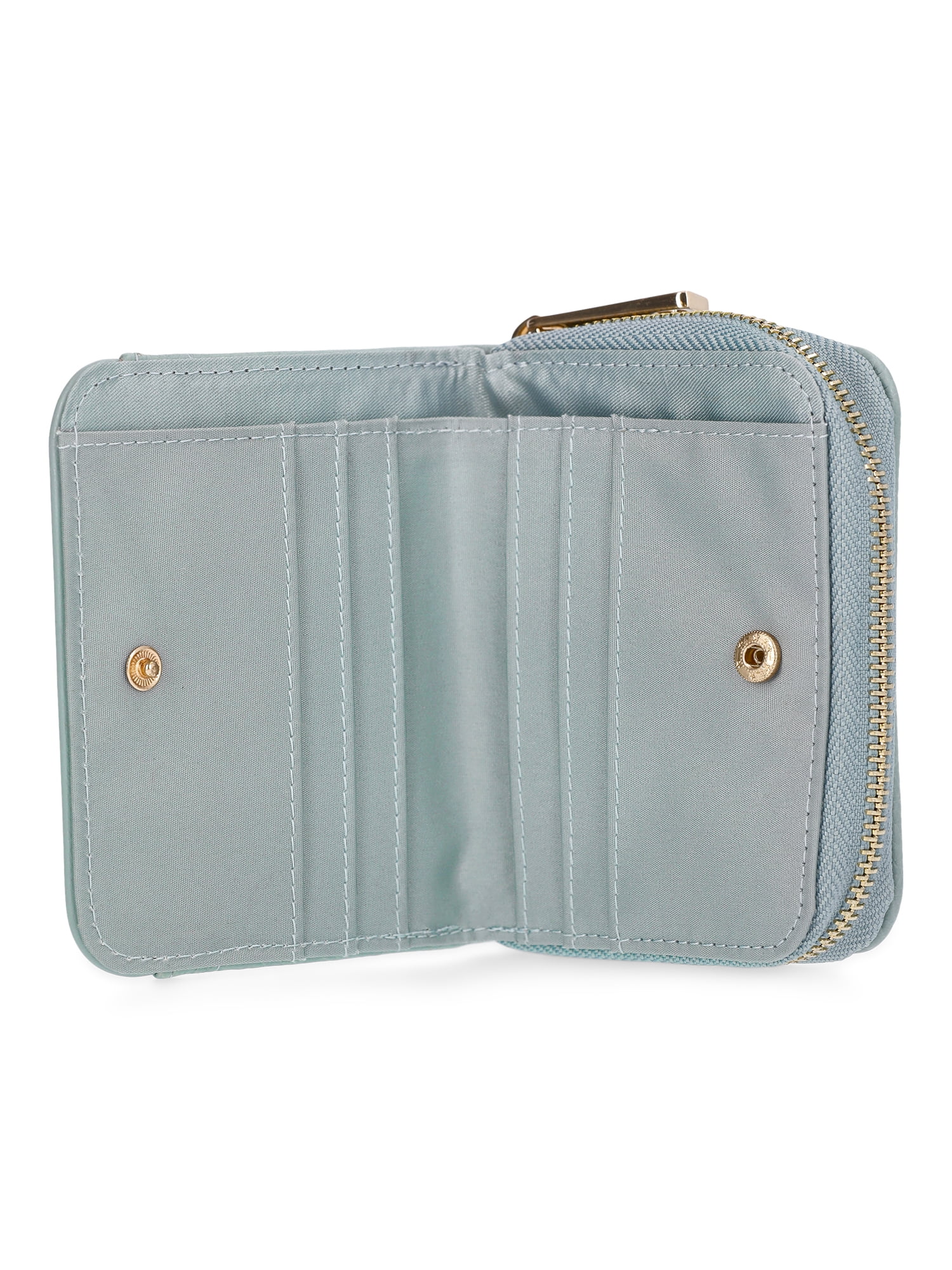 Fiorelli Women's Faux Leather Elizabeth Zip Around Wallet, Blue