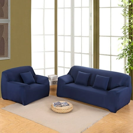 Slipcover Sectional Sleeper Sofa TOPCHANCES Couch Sofa Covers,1-4 Seater Sofa Furniture Protector Home Full Stretch Lightweight Elastic Fabric Soft Sectional Sofa L-Shape Couch Slipcovers ()