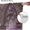 thumbnail image 2 of Fantasy Nature Curtains for Windows, Gothic Gate Fantasy Forest Theme Curtains for Living Room, Magic Dreamland Fairy Landscape Pattern Blackout Drapes 2 Panel Sets, 42x54 Inch, 2 of 6