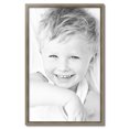 thumbnail image 2 of ArtToFrames 24" x 38" Silver Picture Frame, 24x38 inch Silver Wood Poster Frame (WOM-5023), 2 of 7