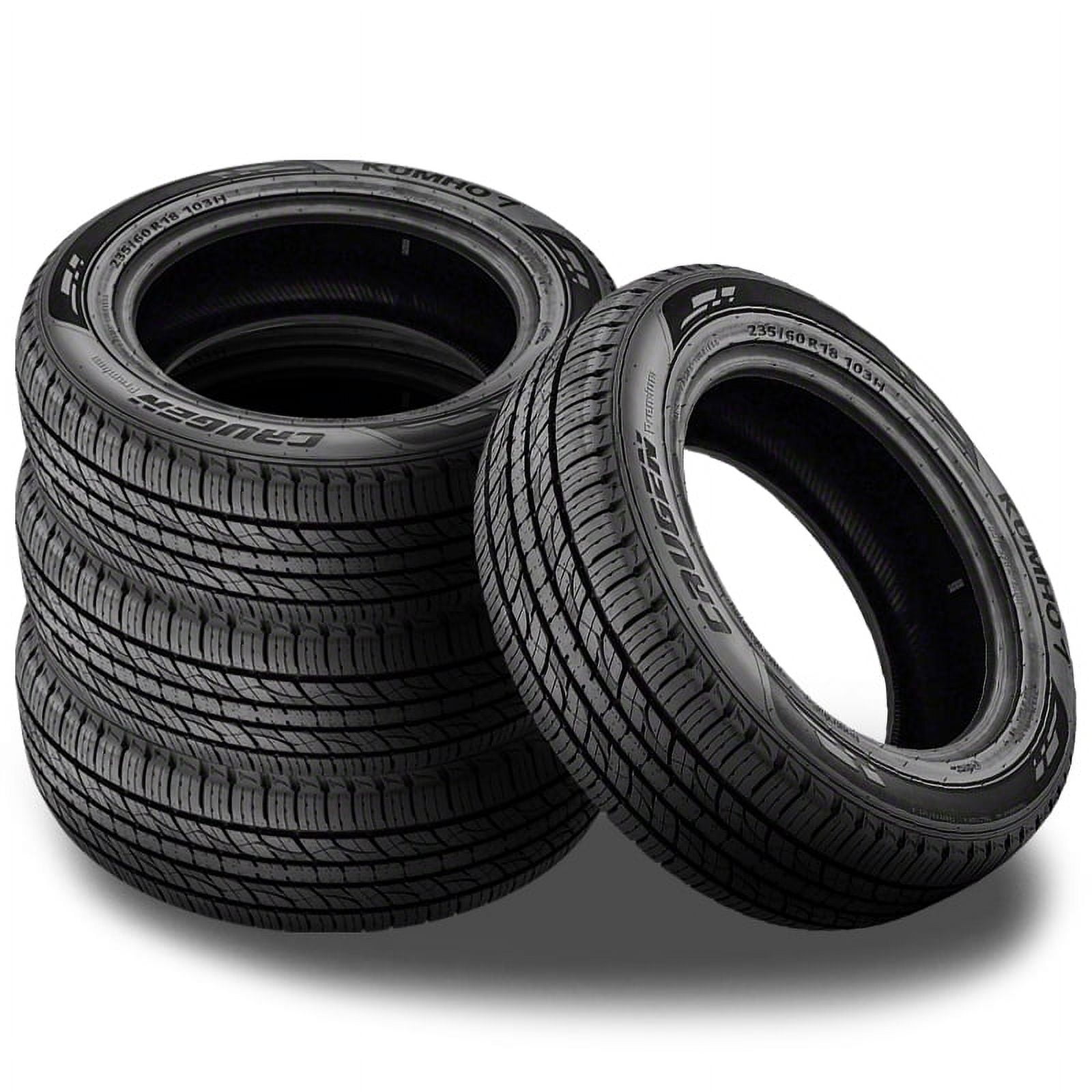KUMHO KL33 Crugen Premium All-Season Tires Set of 4, 235/60R18