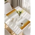 thumbnail image 5 of Burnt Orange Beige Ombre Placemats Set of 6, Modern Abstract Art Texture Placemats for Dining Table, Place Mats for Kitchen Tabletop, Waterproof Wipeable Dining Table Mats Set, 5 of 9