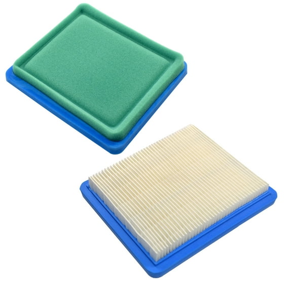 HQRP 2-Pack Air Filter for Craftsman Lawn Mower Yard Vacuum Tiller with 6.5, 7.75 & 7 HP Briggs&Stratton Engines, 33644 3364 Replacement