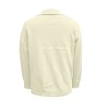 thumbnail image 3 of Womens Button Up Cardigan Sweaters Chunky Knit Long Sleeve Lapel Collared Tops Fall Winter Fashion Clothes Outfits, 3 of 4