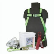 Peakworks RK6 Roofer's Fall Protection Kit, 50 ft, 2 Legs, 310 lb Capacity - 1 EA (853-V8257275)
