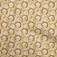 thumbnail image 1 of oneOone Cotton Silk Light Brown Fabric Abstracts Fabric For Sewing Printed Craft Fabric By The Yard 42 Inch Wide, 1 of 1