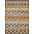 thumbnail image 1 of Safavieh Veranda Collection VER095 Boho Indoor/ Outdoor Non-Shedding Stain Resistant Patio Backyard Area Rug, 2'7" x 5', Terracotta / Chocolate, 1 of 3