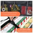 thumbnail image 4 of Maytalsory Oxford Christmas ,Water-resistant Oxford Pouches Storage Organiser, Containers For Gift Wrap For Wrapping Containers green, 4 of 6