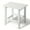White, variant on Oversized Outdoor Side Table, 19.68" Poly Lumber Adirondack Side Table, Weather Resistant Patio Side Table for Poolside, Garden, Christmas & Halloween