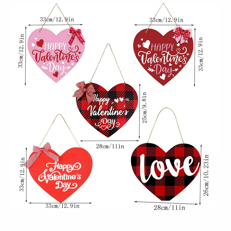 Dainzusyful Valentines Day Decorations Gift Cards Valentine's Day