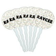 thumbnail image 1 of Kaycee Cupcake Picks Toppers - Set of 6 - Mutlicolored Speckles, 1 of 1
