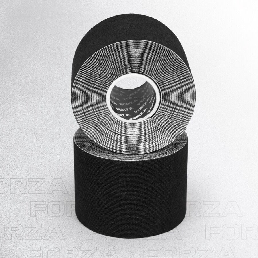 FORZA Kinesiology Tape 2in x 16.5ft | Waterproof Elastic Therapeutic Sport Tape for Joint & Muscle Support – Latex-Free and Skin-Friendly