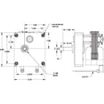thumbnail image 2 of DAYTON 52JE21 AC Gearmotor, 50.0 in-lb Max. Torque, 0.9 RPM Nameplate RPM, 230V AC Voltage, 1 Phase, 2 of 2