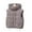 Gray, variant on KYAIGUO Kids Baby Puffer Vest Jacket for Boys Girls,Toddler Hooded down Vest Thickened Warm Waistcoat Coats Standing Collar down Vest Light Zipper Winter Sleeveless Jacket,Size 1-8T