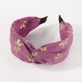 thumbnail image 4 of Diademas para el Cabello de Mujer son Chic, Diadema de tela estampada, Diadema de Mujer Elegante, 4 of 6