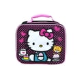 thumbnail image 2 of Hello Kitty Insulated Lunch Bag Cupcakes Hearts Pink Black, 2 of 6
