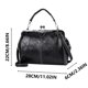 thumbnail image 4 of Xihbxyly Elegante Bolso Geométrico Vintage de Piel Sintética, Bandolera de Gran Capacidad, con Cierre de Hebilla, Imprescindible para El Día a Día de Mujer, Correa Ajustable Incluida., 4 of 6