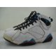 thumbnail image 1 of Ni-k-e Men's 12 M Ni-k-e Air Jordan 7 Retro Orion 304775-105 White Laser Blue Black Shoes, 1 of 6