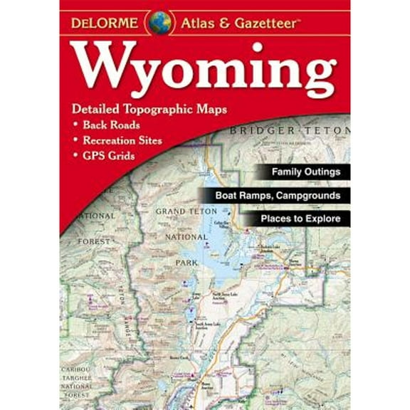 Pre-Owned Wyoming Atlas & Gazetteer Paperback