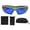 OD Green, variant on YAHHU Golf Ball Finding Glasses PC HD UV Protection Cycling Goggles Black 7.87 inches / 20 cm