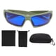 thumbnail image 2 of Gafas Azules De Golf, Gafas De Sol De Golf Con Protección UV De Visión Más Amplia Para PC Para Exteriores, 2 of 7