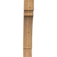 thumbnail image 2 of 6"W x 26"D x 38"H Merced Rough Sawn Knee Brace, Western Red Cedar, 2 of 4