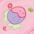 thumbnail image 2 of Spasilk Baby 3 Pack Terry Bath Hooded Towels, Pink, 2 of 5