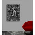 thumbnail image 2 of Boer Black & White Waterfall Canvas Print, 2 of 4