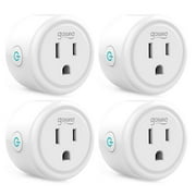 Gosund Mini Smart Plug, WiFi Outlet Works with Alexa and Google Home, 4 Pack