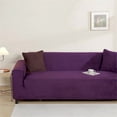 thumbnail image 4 of Thickened Plush Sofa Cover For Living Room Solid Color Elastic Sofa Slipcovers Tight Wrap Alllusive Non Slip Sofa Towel, 4 of 7