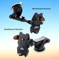 thumbnail image 5 of Armor All Car Phone Mount, Dashboard and Windshield Suction Phone Holder with 6-Inch Extendable Arm, 5 of 9