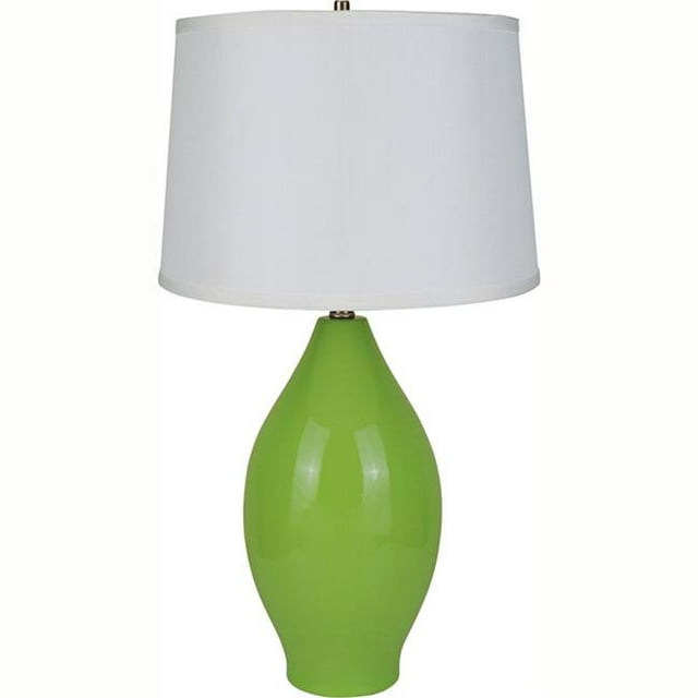 Ore Furniture 6201GN 28 in. Ceramic Table Lamp