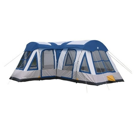 Tahoe Gear Gateway 12-Person Deluxe Cabin Family Camping Tent, Navy