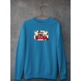 thumbnail image 3 of Santa's Foodtruck Collection A. Sweatshirt Men -Victoria Borges Designs, Male x-Large, 3 of 4
