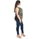 thumbnail image 2 of Blusa sin manga 2 texturas Roman Fashion /Tallas Extras, 702 (Print /Beige) beige 38, 2 of 6