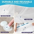 thumbnail image 3 of AGALI 25 Pack Vacuum Storage Bags with Electric Pump, Space Saver Bag for Clothes, Mattress, Blanket, Duvets, Pillows, Comforters, Travel, 3 of 8