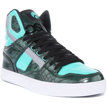 

Osiris Clone Men s Lace Up Synthetic Casual Sneakers In Teal Size 9.5