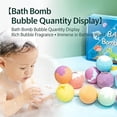 thumbnail image 2 of Bath Bombs with Hidden Surprises — 12-Piece Effervescent Bath Gift Set: Dinosaur Egg & Ocean-Themed Fizzers, Natural Sea Salt Color-Changing Spa Balls (Marine Animal Series), 2 of 7
