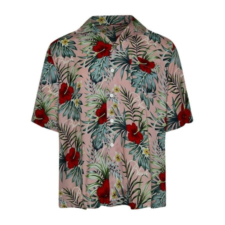 

RHUDE CAMICIA HAWAIAN IN VISCOSA MULTICOLORE