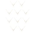 thumbnail image 1 of Sonducket Ins Twelve Zodiac Sign Amistad Collar Rhinestone Joyería Cadena Colgante Type5 NO5, 1 of 6