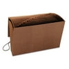 Smead 70320 Heavy-Duty A-Z Expanding File, 21 Pocket, Legal, Leather-Like Redrope
