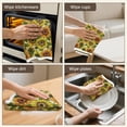 thumbnail image 5 of 6 Pcs Funny Kitchen Towels,Blue Paisley Pattern Microfiber Dish Towels,Kitchen Tea Towels,Kitchen Towel Set (18" X 26"), 5 of 7
