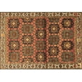 thumbnail image 1 of Ahgly Company Indoor Rectangle Persian Brown Traditional Area Rugs, 6' x 9', 1 of 4