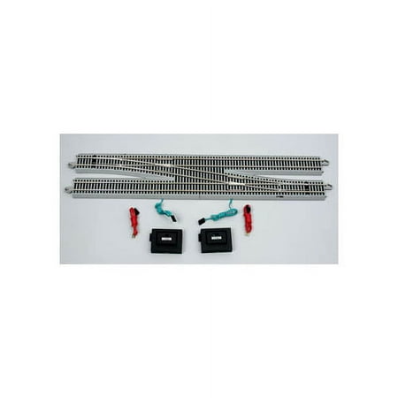 Bachmann - #6 Right Hand Remote Crossover Switch Nickel Silver E-Z Track HO