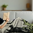 thumbnail image 3 of Hip Hop Soft Flannel Fleece Throw Blanket, Underground Hip Hop Grafitti Art on Building Walls Theme Grungy Background Print, Cozy Plush for Indoor and Outdoor Use, 50" x 70", Multicolor, by Ambesonne, 3 of 5