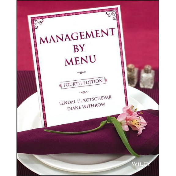 Management by Menu 4e, (Paperback)