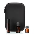 thumbnail image 4 of Hipiwe Estuche rígido para transporte de aceites esenciales con capacidad para 12 botellas (puede contener rodillos de 5 ml, 10 ml y 10 ml) Organizador de bolsas de aceites esenciales de tamaño de via, 4 of 5