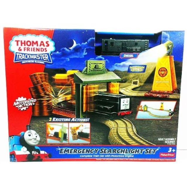 Thomas & Friends Ensemble de Projecteur de Recherche d'Urgence Trackmaster