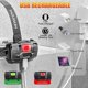 thumbnail image 4 of Rechargeable LED Headlight, Super Bright 50000 Lumens 4 LED Modes, Sensor and Red Light, USB Rechargeable 5200 mAh, IPX6 Waterproof Lightweight, 4 of 4