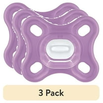 (3 pack) MAM Comfort Pacifier, 0-3 Months, Girl, 2 pack